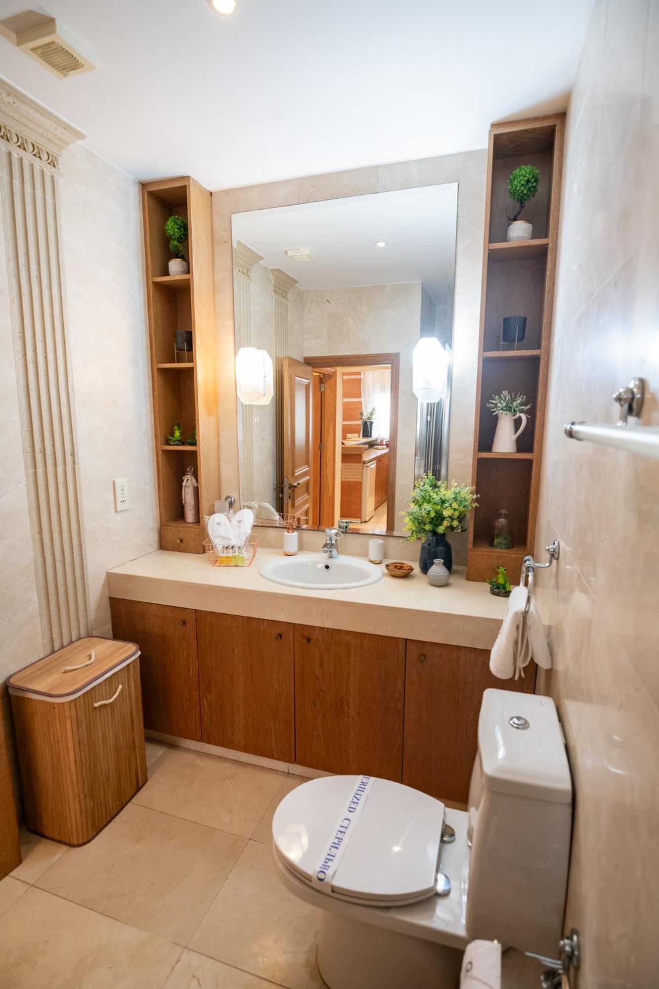 Quattro Beachfront Sea View Ap 4 لارنكا المظهر الخارجي الصورة